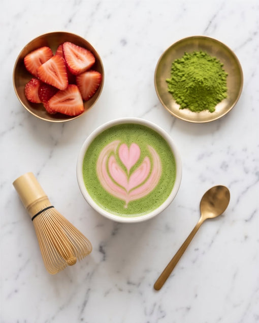Strawberry Matcha Ritual Latte Recipe