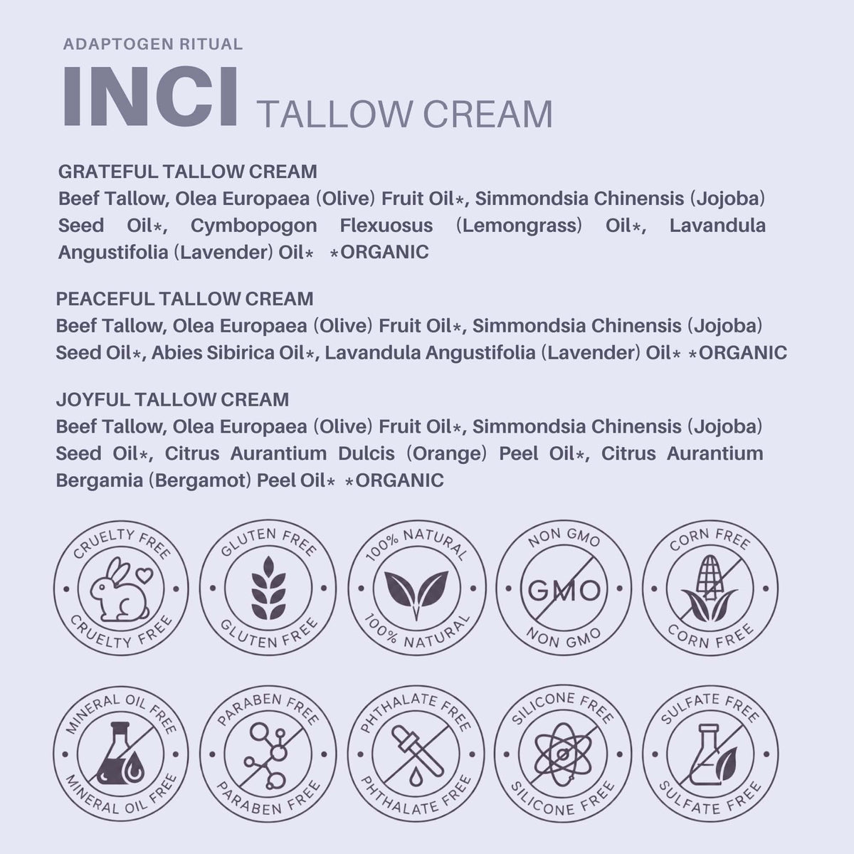 Tallow Cream Collection_