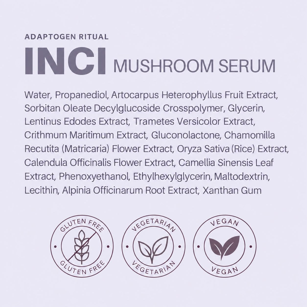 Mushroom Serum