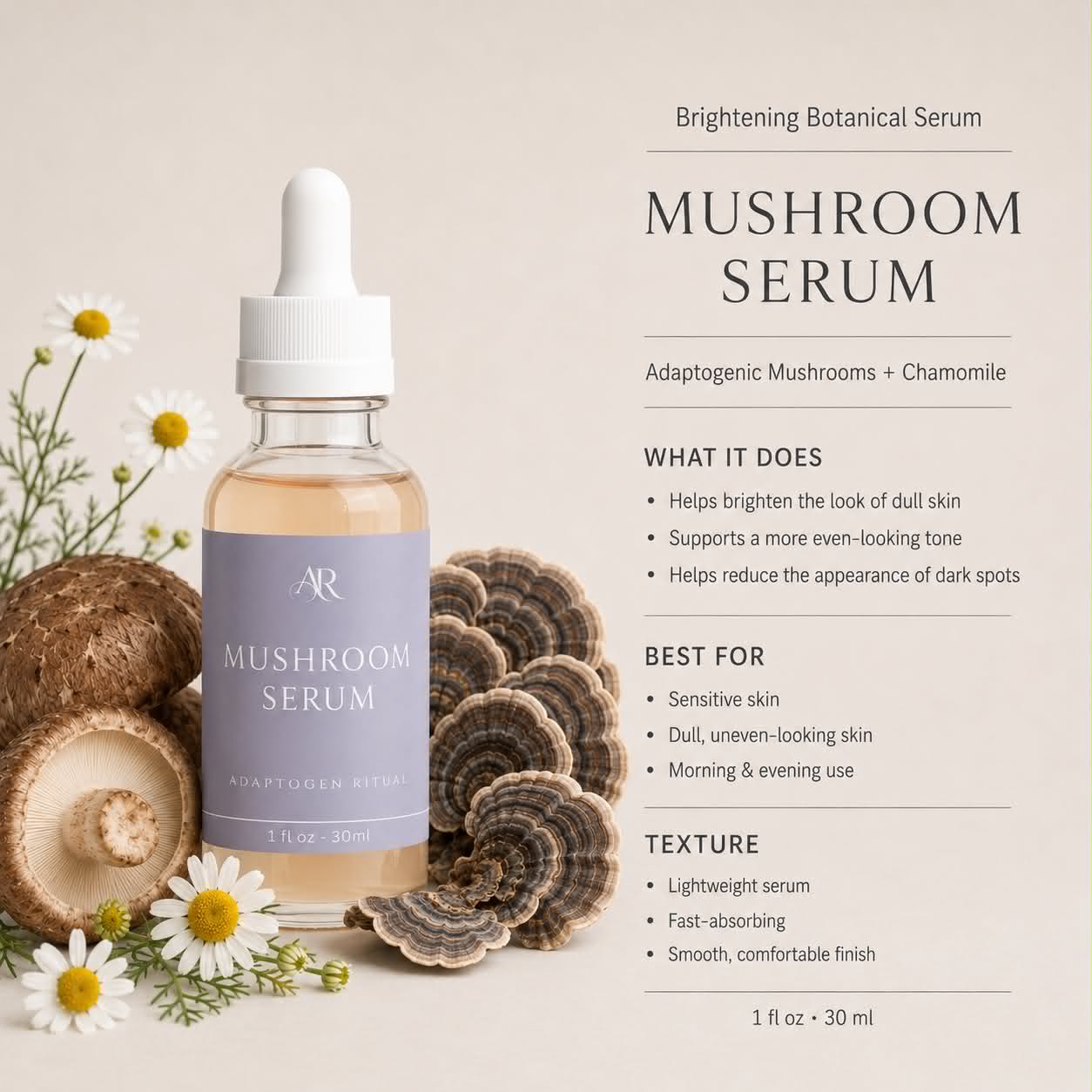Mushroom Serum