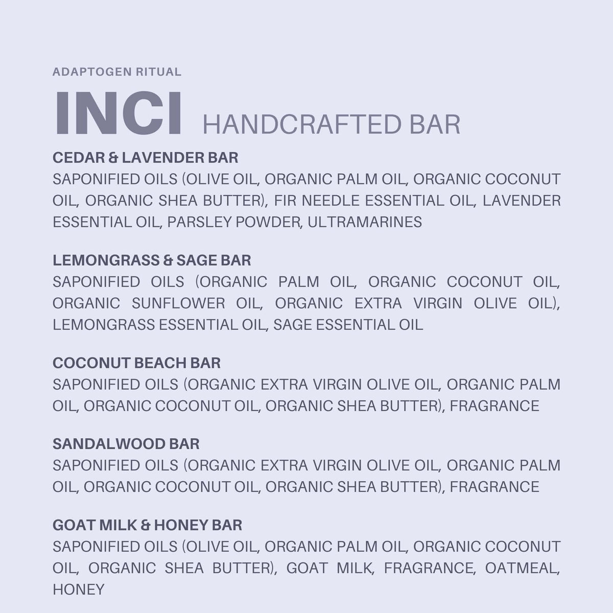 Handcrafted Bar Collection_