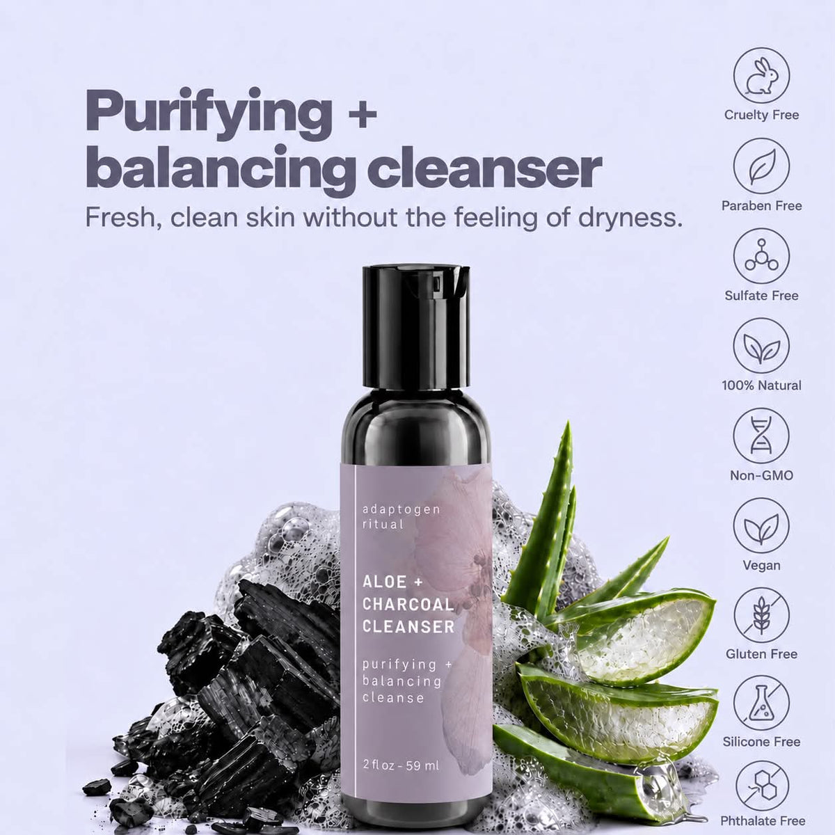 Aloe Charcoal Cleanser